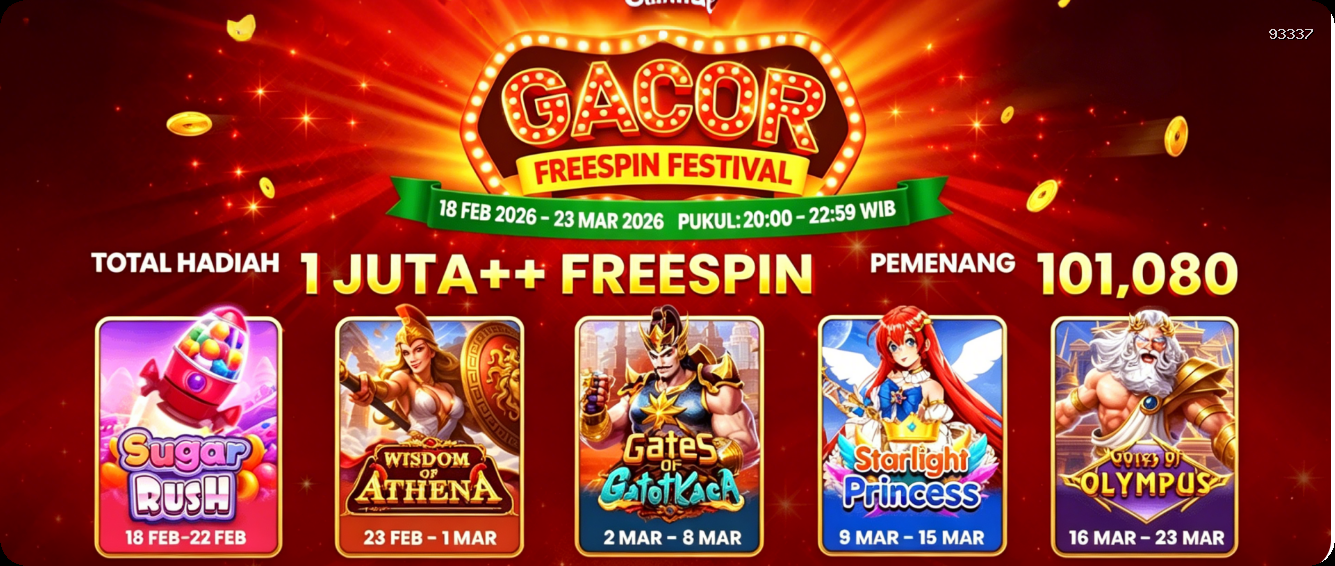 Login 93337 Sekarang Bonus Melimpah